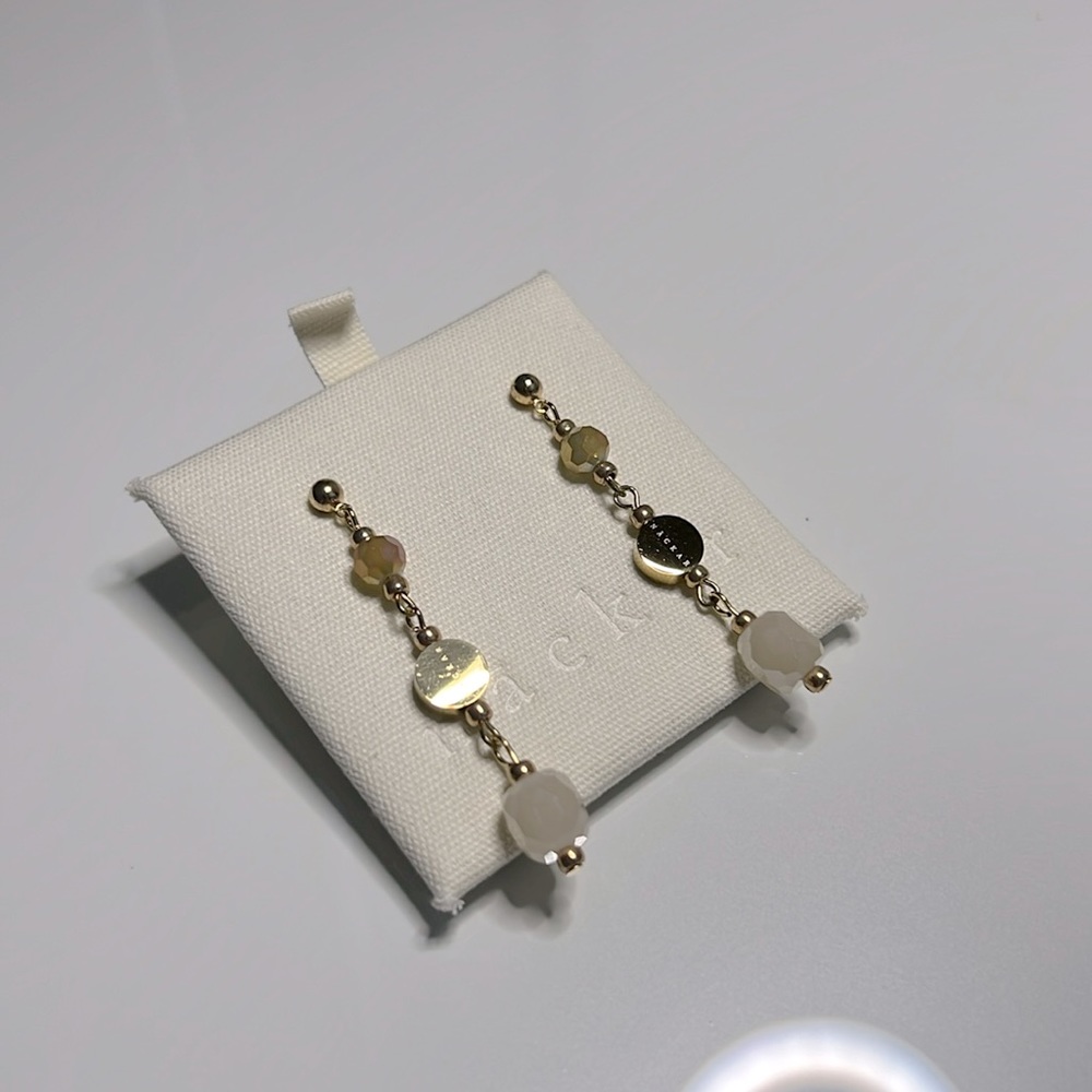 Handmade Plated 18k Gold earrings ✨